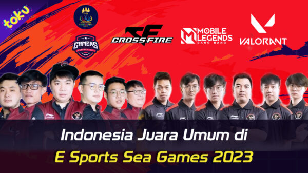 Indonesia Juara Umum di E Sports Sea Games 2023. Foto: Toku