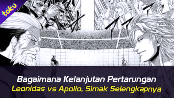 Bagaimana Kelanjutan Pertarungan Leonidas vs Apollo? Simak Selengkapnya. Foto: Toku