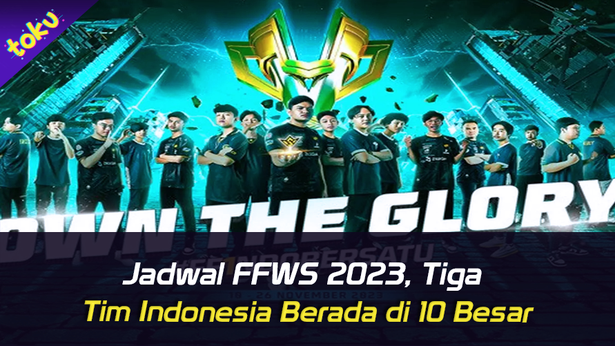 Jadwal FFWS 2023, Tiga Tim Indonesia Berada di 10 Besar. Foto: Toku