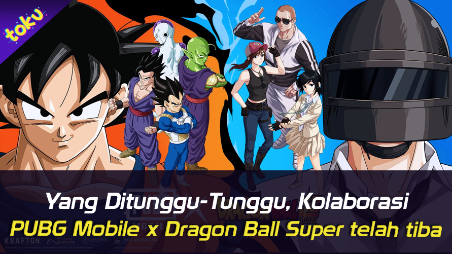 Yang Ditunggu-Tunggu, Kolaborasi PUBG Mobile x Dragon Ball Super Telah Tiba. Foto: Toku
